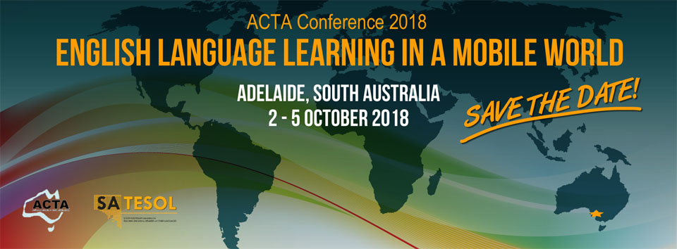 Member Competition for registration to ACTA 2018 Conference